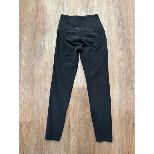 Beyond Yoga High Waist Leggings Charcoal Heathered Athleisure Workout‎ XS - Image 2