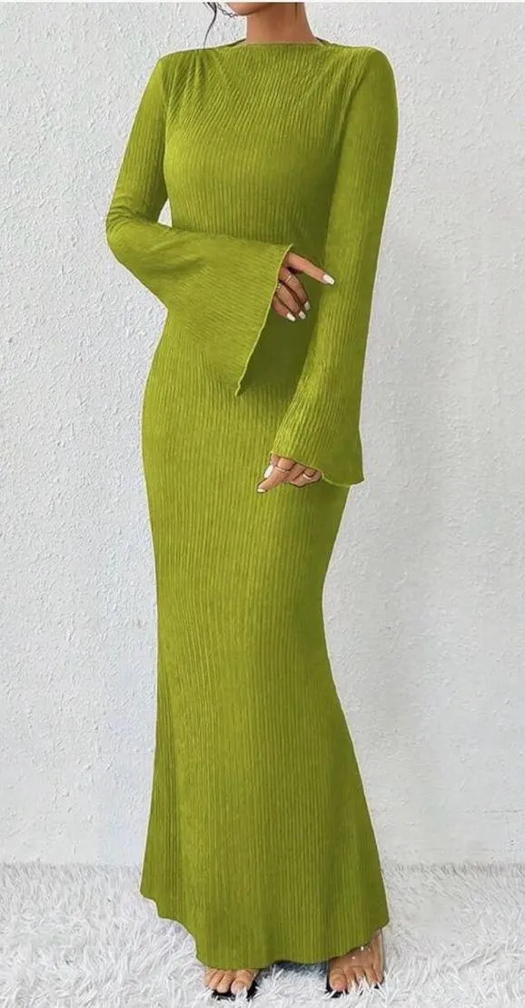 Amazon Green Maxi Dress - Image 2