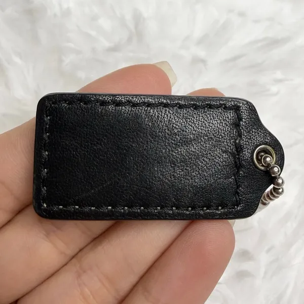 1.5” COACH Fob Bag Charm Hang tag Hangtag - Image 2