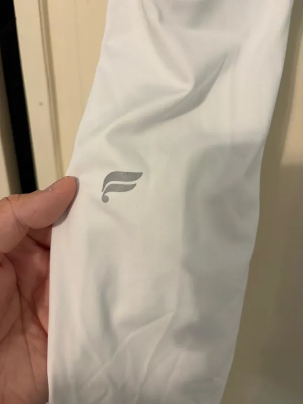 White Fabletics Leggings - Image 4