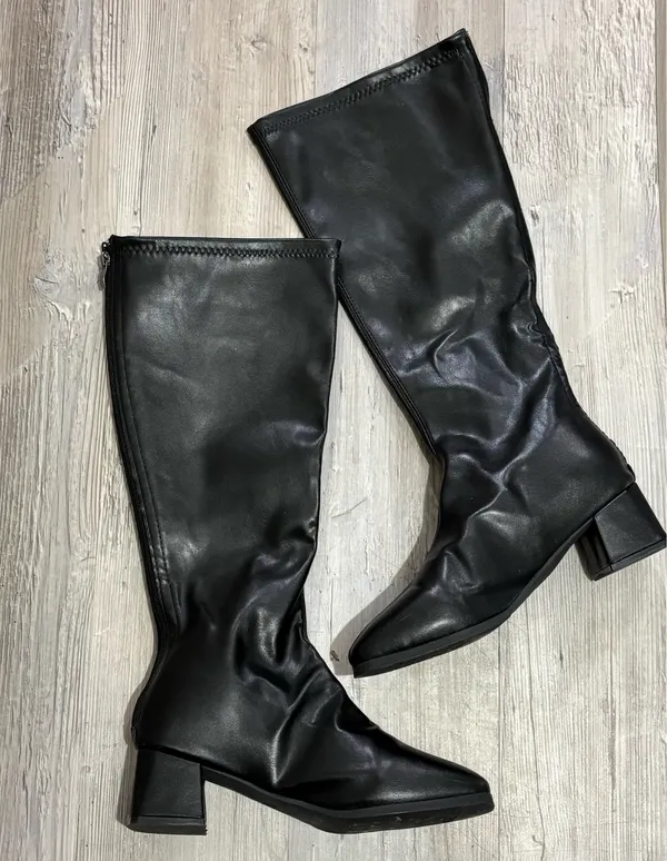 SheIn Black Knee High Boots - Image 6