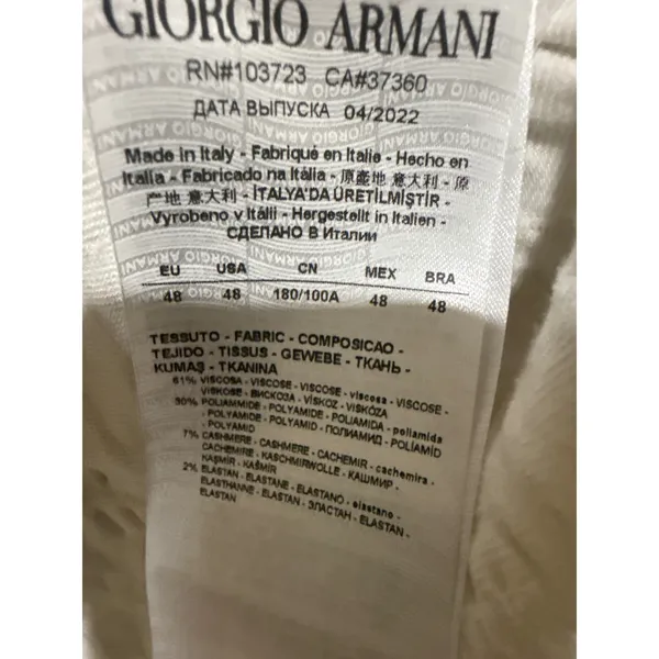 Giorgio Armani Textured Top Size 12 - Image 6
