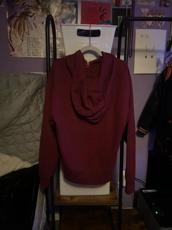 Burgundy Zip - Image 2