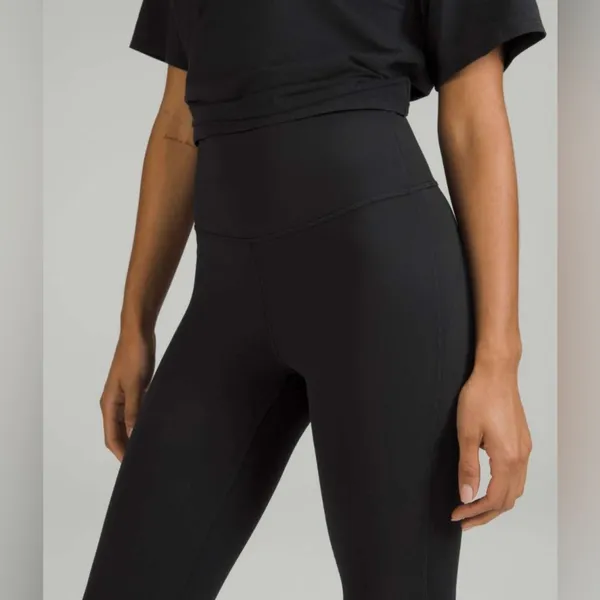 Lululemon Groove Super-High-Rise Flared Pant *Nulu in Black - Image 3