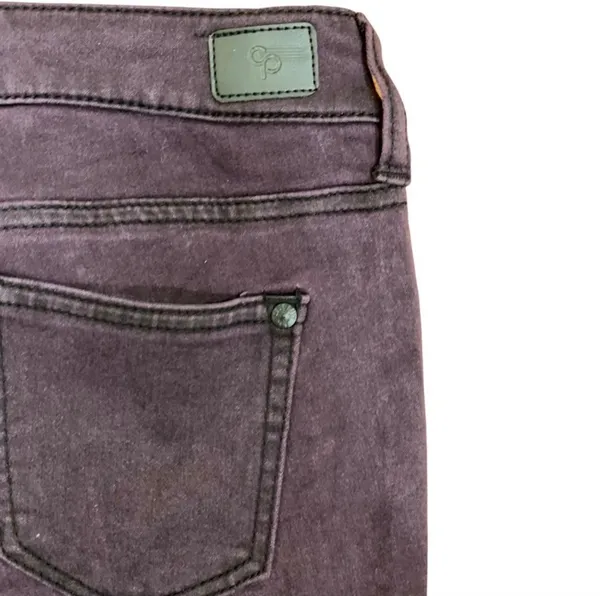 Celebrity Pink Deep Purple Low Mid Rise Skinny Ankle Jeans Denim 25 Retro 90s - Image 7