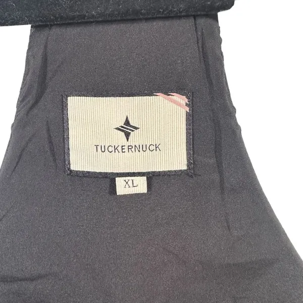 Tuckernuck Black Embroidered Eyelet Peplum Cami Racerback Tank Top XL Women - Image 5