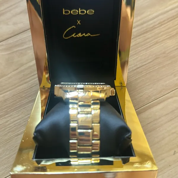 Bebe LINK BRACELET CRYSTAL SPORT BEZEL WATCH - Image 3