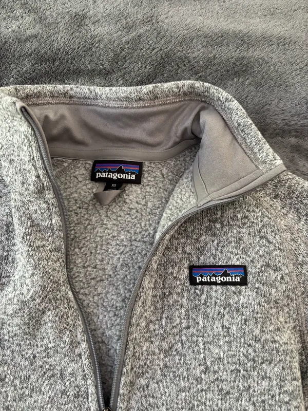 Patagonia Quarter-Zip Pullover Grey - Image 2