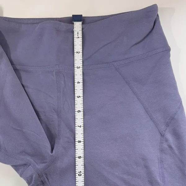 Free‎ People FP Movement Purple Tulip Hem High Rise Leggings Gym Yoga Small - Image 8
