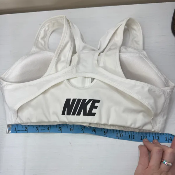 Nike DRI-FIT Women's High-Support Padded Zip-Front Sports Bra CN3718-574 Sz XS - Image 4