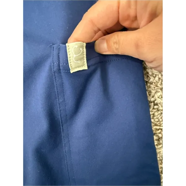 Scope Scrubs 8 Pocket Straight Navy Pants Women’s Small Scopesoft Fabric - Image 5