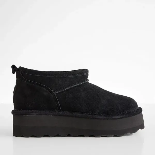 BearPaw Retro Super Shorty Platform Leather Ankle Boots, NWT, Size 9 - Image 11