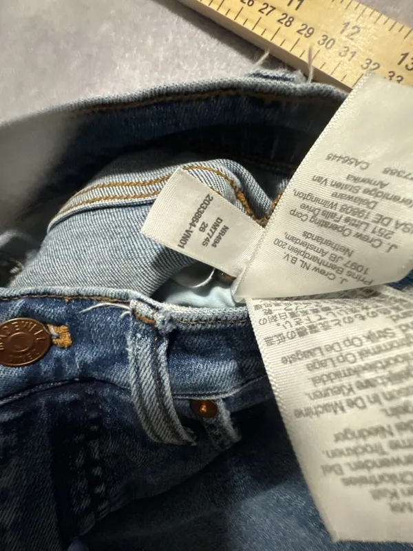 Madewell Kick Out blue jeans in size 26 - Image 3