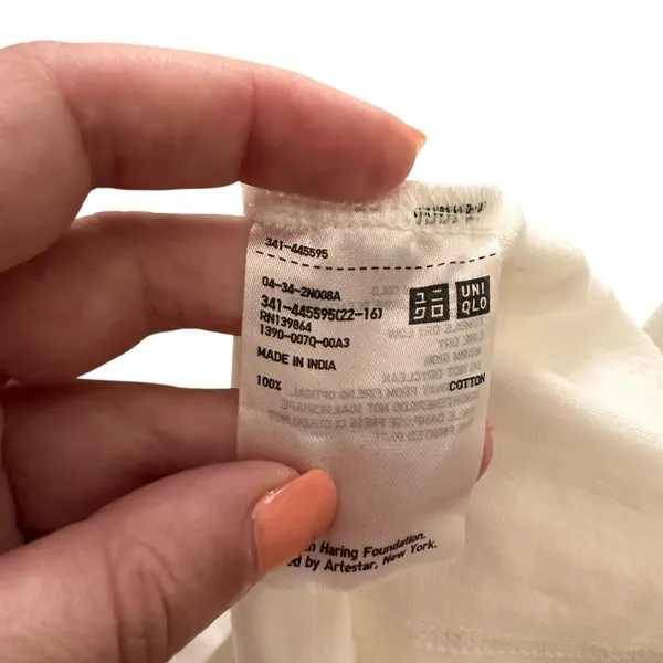 UNIQLO X KEITH HARRY Statue of‎ Liberty Crewneck Tee Small - Image 3