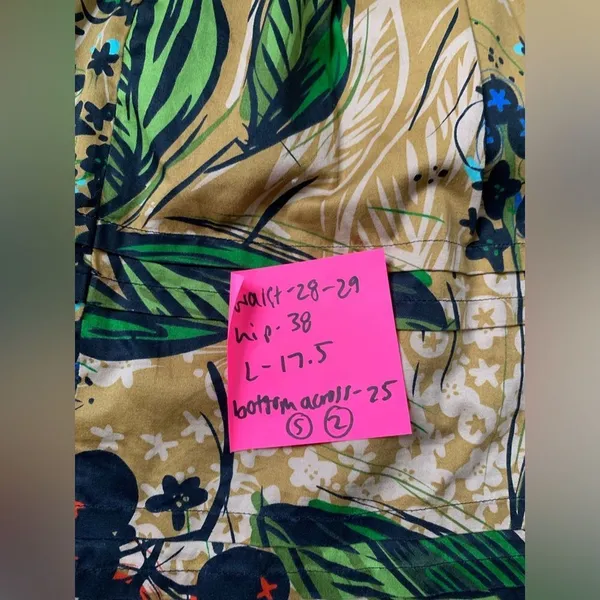 Anthropologie Edme & Esyllete Floral Pattern Hippie Skirt Multi Color Size XS 2 - Image 6