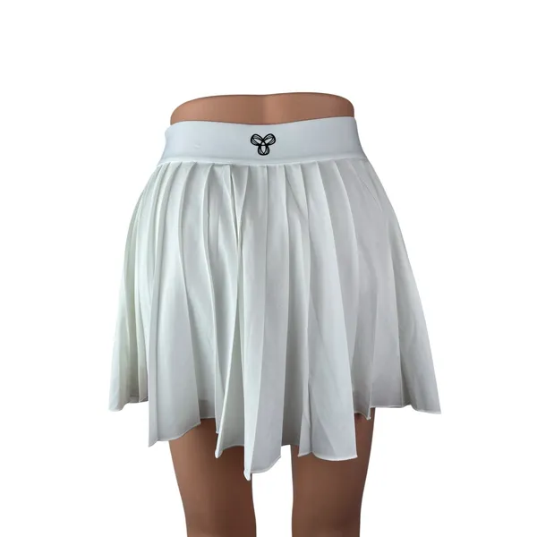 NEW Aritzia TNAction Womens White Yoga Tennis Athletic Activewear Skort Skirt XS - Image 3