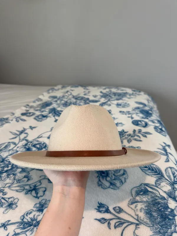 Cream Hat Brown - Image 2