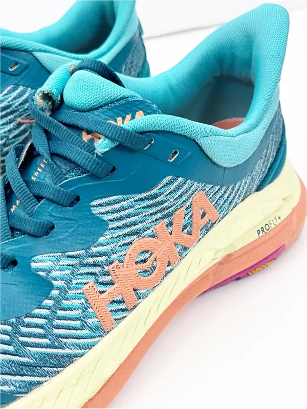 HOKA ONE ONE Mafate Speed 4 Lace Up Tennis Shoes Sneakers Women’s Size 7D - Image 4