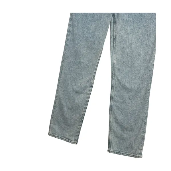 Abercrombie Fitch The 90s Straight Womens 26 2S Blue Ultra High Rise Crossover - Image 5
