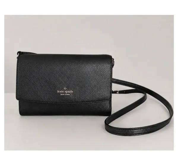 Kate Spade NY black leather crossbody - Image 5