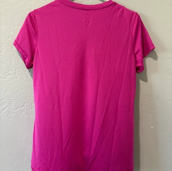 Danskin Now Magenta Short Sleeve Top - Image 7