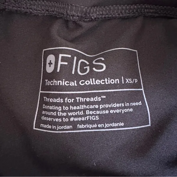Figs Zamora Women’s Scrub Jogger Pants Black Size XS - Image 7