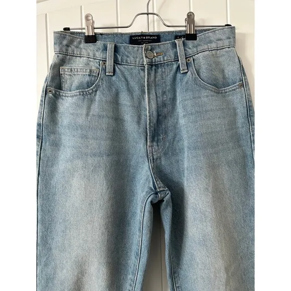 Lucky Brand High Rise Mom Blue Jeans‎ Size 26 - Image 3