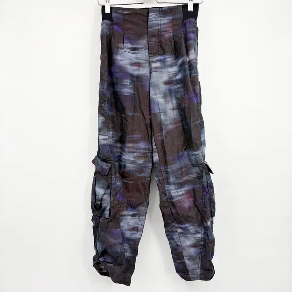 FP Movement Womens Mesmerize Me Meadow Motion Shadow Gorpcore Cargo Pants XS - Image 3