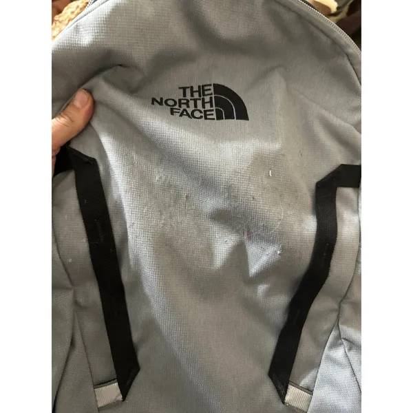 North Face grey back pack - Image 2