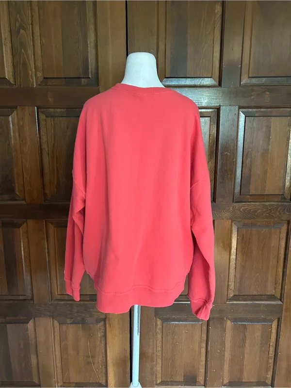 Champion Powerblend Fleece Crewneck Sweatshirt‎ Womens Size XL Pink Pullover - Image 3