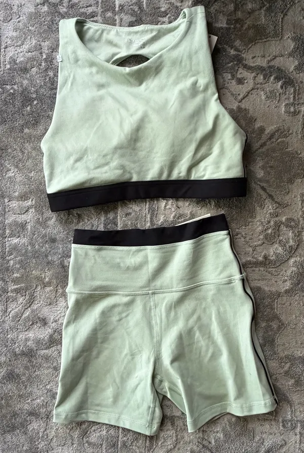 Aerie The Hugger High Waisted 5” Colorblock Set - Image 2