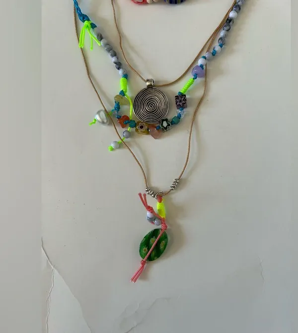Free People x Ariana Ost, My Magic Layered necklace nwt - Image 3