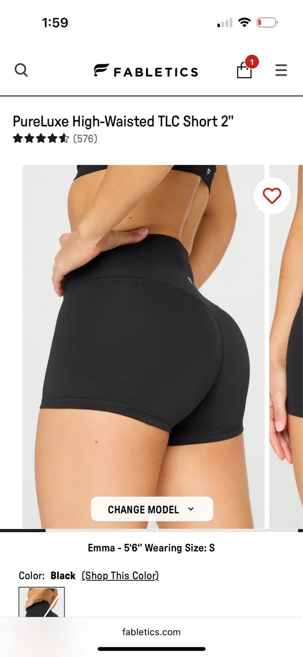 FABLETICS PURELUXE 2” SHORTS - Image 3