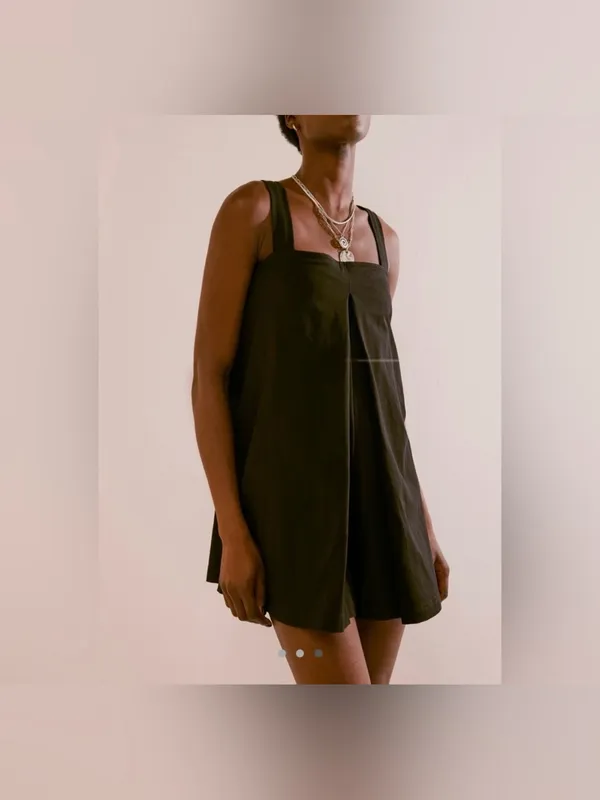 NWT Free People FP Beach Nichola Romper - black - XS - Image 10