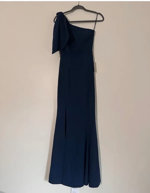 Dress the Population Georgina Peacock Blue Gown NWT - Image 14