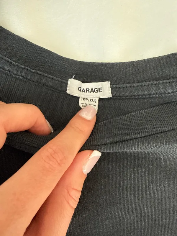 Garage Oversized Tee Graphic - Image 2