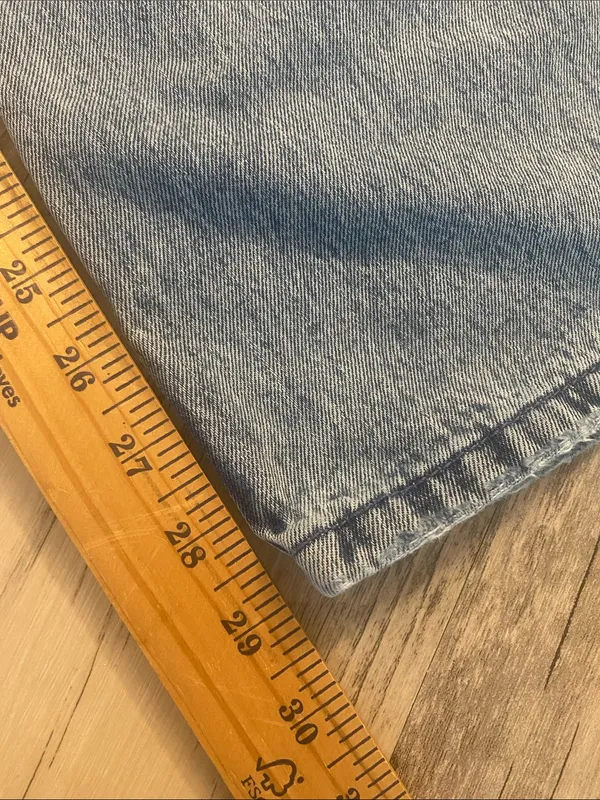 Hollister Low Rise Baggy Jeans Blue Size W26 x L29 - Image 4