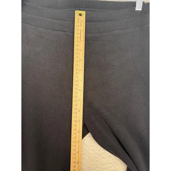Cuddl Duds Pajamas Womens M Black‎ Fleece Lined Sweatshirt Leggings 2 Piece - Image 7