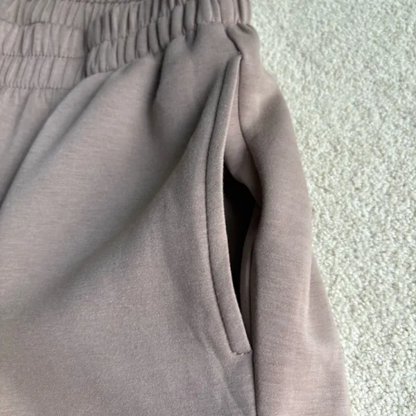 Dear Scarlett Women's Wide Leg Taupe Pants - Image 4
