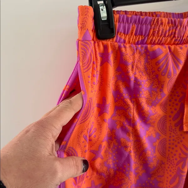 Cuddl Duds Cozy Tank Top Shorts Pajama NEW Set 2pc Medium Coral Shell - Image 6