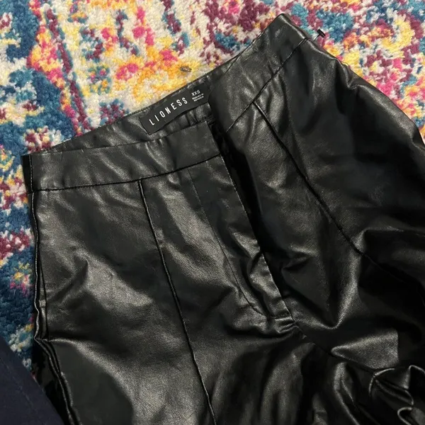 Lioness xxs black‎ wide leg pants - Image 8