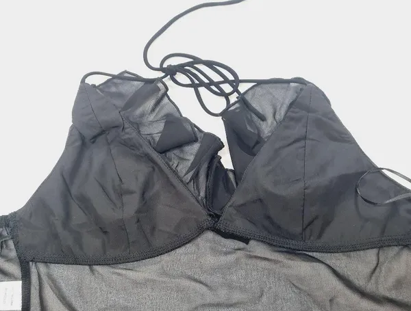 MORE TO COME Nailah Top in Black - Image 9