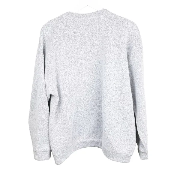 Vintage Retro Embroidered North Carolina Super Soft Grey Crewneck Sweatshirt - Image 4