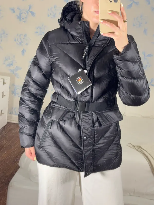 Triple FAT Goose Black Puffer Size M - Image 2