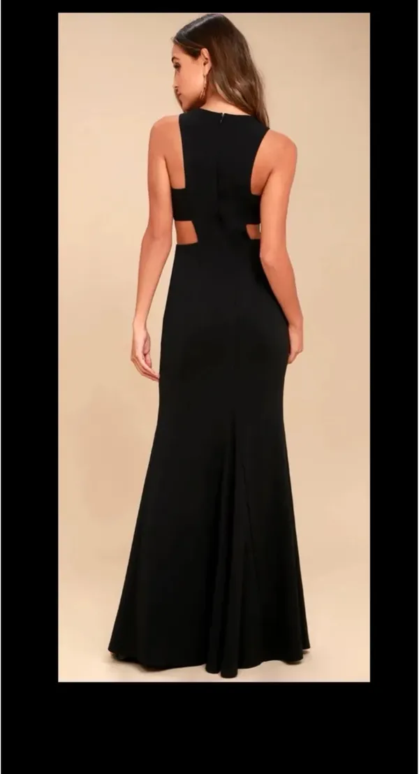 Lulus Black Dress - Image 3