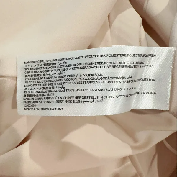 Wheat Linen Blend Midi Dress Jaime | The Fifth Label - Image 13