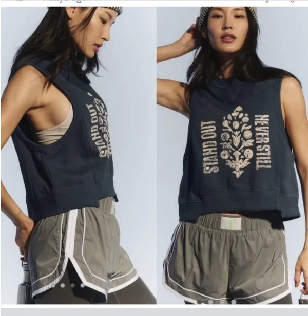 Free People Movement Intercept Pullover Sweatshirt Tank - Image 2