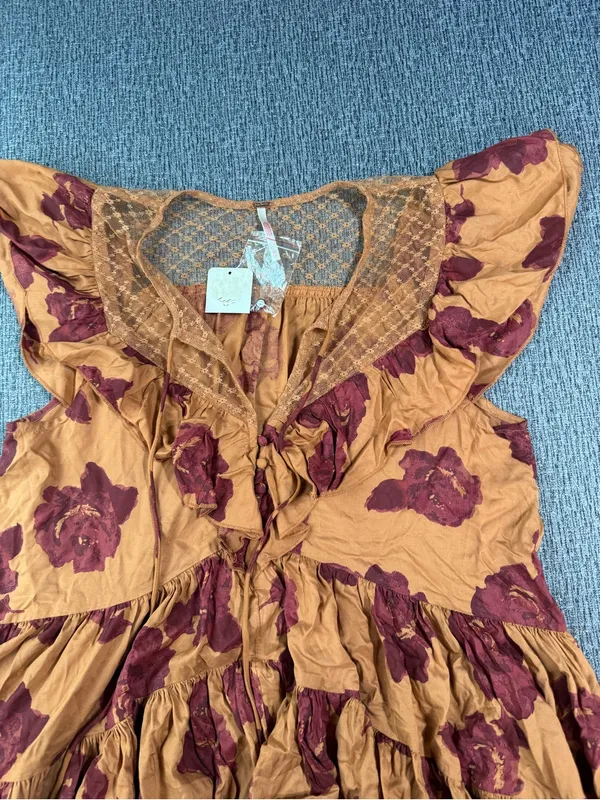 Free People Tilly Printed Tunic Dress - Image 7