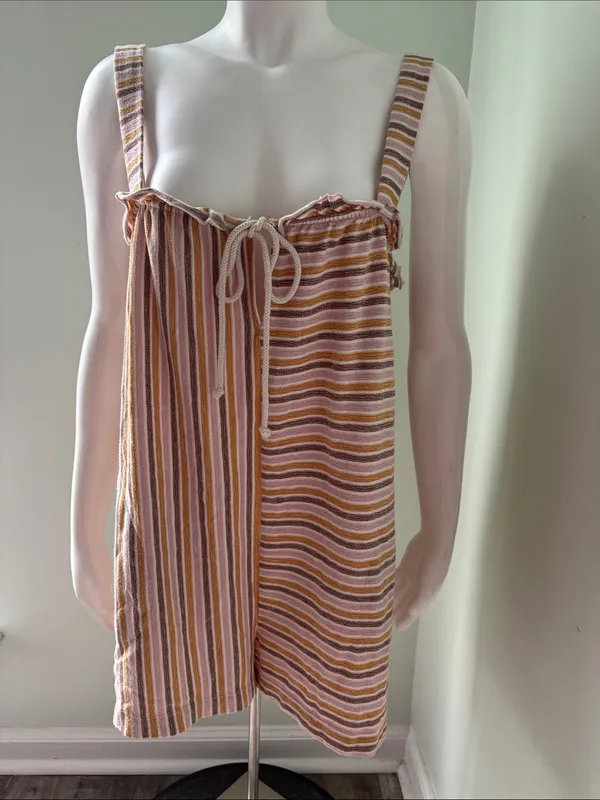 Free people Marianna Striped Romper size medium - Image 7