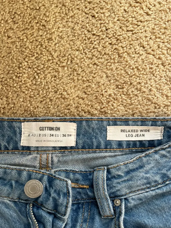 Cotton On Wide-Leg Jeans - Image 3